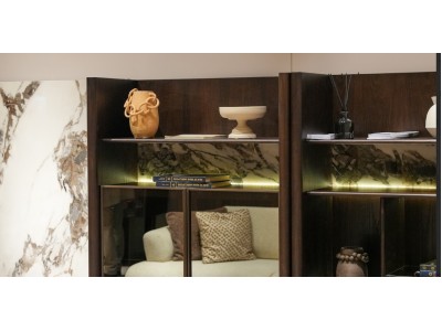 LESS WALL UNIT WITH ITALIAN PORCELAIN