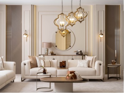 Mocha Living Room Set