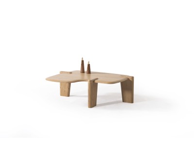 960 - 961 Light Wood Set Of 2