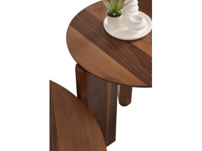 720 Walnut Set Of 3