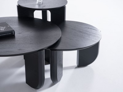 720 Black Oak Set Of 3