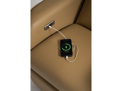 SNOW SWIVEL RECLINER ARMCHAIR