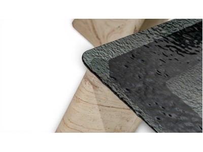 807 - 808 Travertine Set Of 2