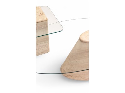 951 - 946 Travertine Set Of 2