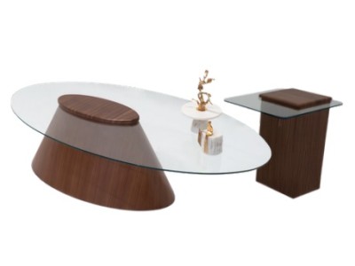 951 - 946 Walnut Set Of 2