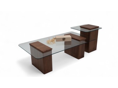 945 - 946 Walnut Set Of 2