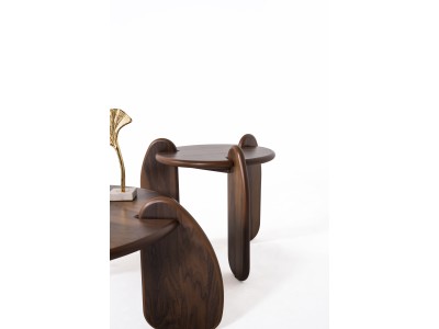 085 - 086 Walnut Set Of