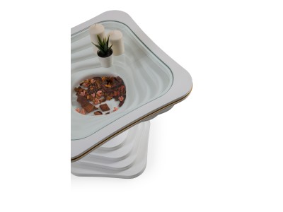 153 - 353 White Gold Line Set Of 2