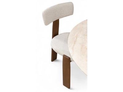 095 Travertine Dining Table