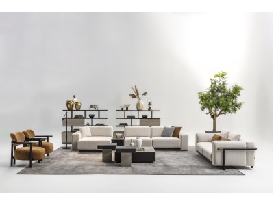 Napoli Corner and Roma Sofa Set