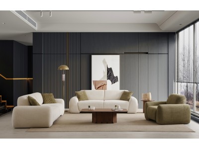 Palermo Sofa Set-3-3-1