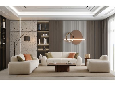 Palermo Sofa Set-3-3-1