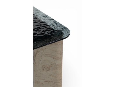 412 Travertine Smoked Fusion Glass