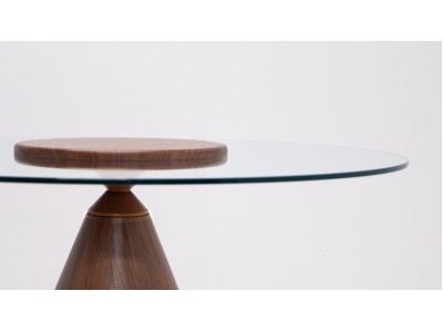 094 Walnut Clear Glass