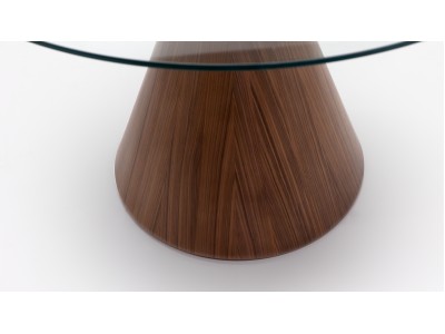 094 Walnut Clear Glass