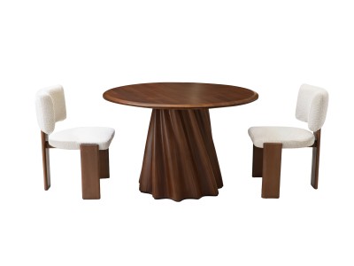 097 Walnut Dining Table