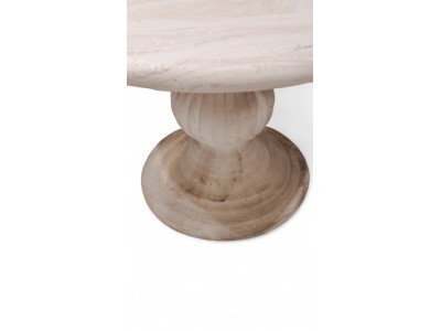 091 Travertine Dining Table