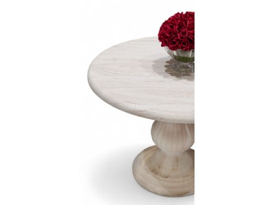 091 Travertine Dining Table